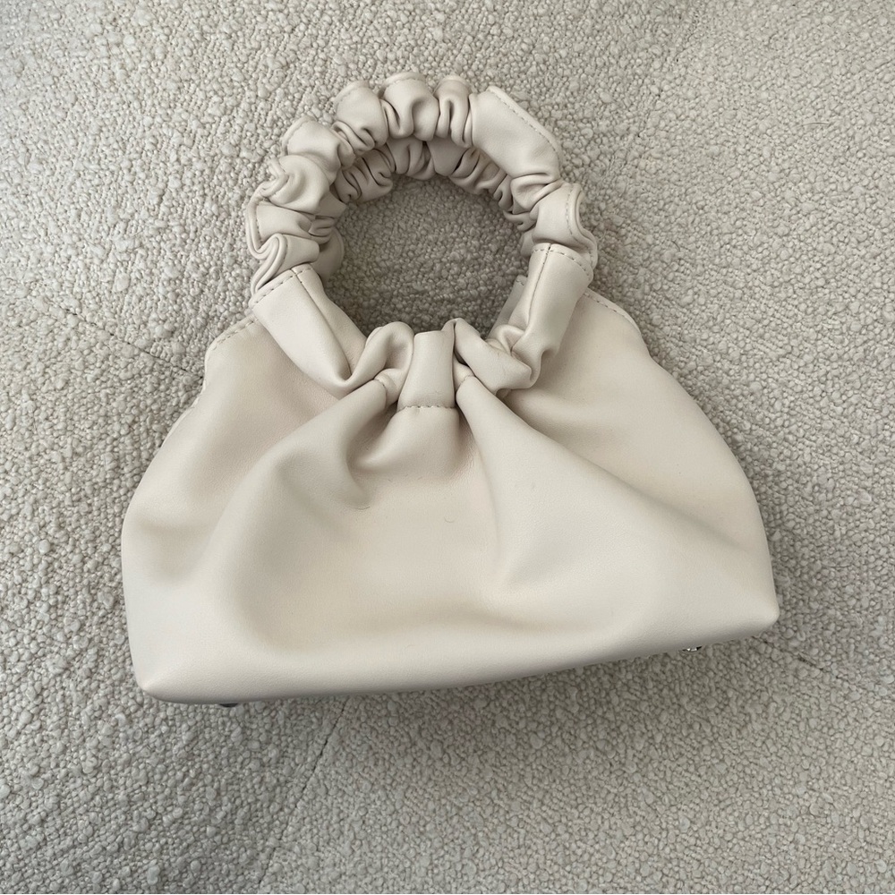 Elegant Double Circle Handle Handbag